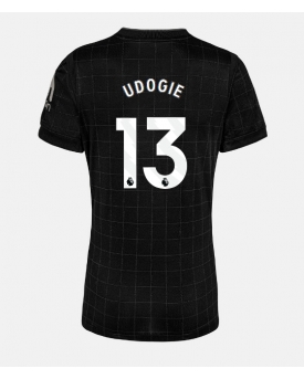 Billige Fotballdrakt Tottenham Hotspur Destiny Udogie #13 Replika Bortedrakt Dame 2025-26 Kortermet Billige Fotballdrakt Tottenham Hotspur Destiny Udogie #13 Replika Bortedrakt Dame 2025-26 Kortermet